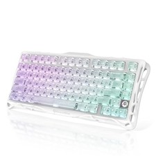 GravaStar K1 Lite Wireless Transparent Gaming Keyboard 75% Layout Tenkeyless picture