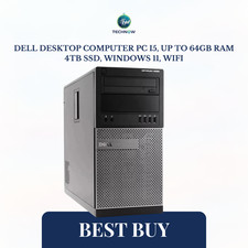 DELL Desktop Computer PC i5, Up to 32GB RAM 4TB SSD, Windows 11, WiFi picture