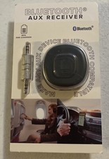 Vivitar Bluetooth AUX Receiver 3.5mm Male To Male Connector USB-C Charge NIP picture