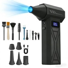 Electric Compressed Air Duster Super Power Cordless Dust Air Blower 300000RPM picture
