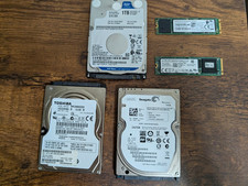Lot Of 3 HDD & 2 M.2 *Read Description* picture