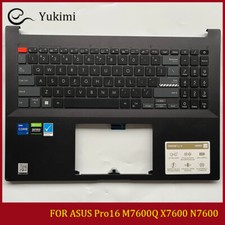 FOR ASUS Pro16 M7600Q X7600 N7600 Black C Shell Cover Upper Palmrest Keyboard picture