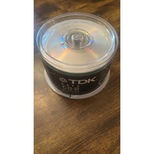 TDK Data CD-R 24x Compatible Blank Media Spindle Factory Sealed picture