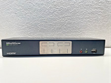IOGEAR GCS1804 MiniView KVMP Switch Multimedia  NO POWER SUPPLY picture