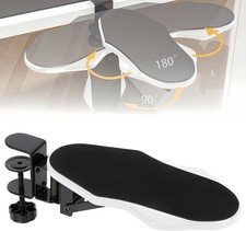 Computer Arm Rest for Desk, 180° Adjustable Rotating Desk Extender Tray, 90 picture