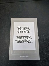 ReMarkable Solutions Paperless Tablet Notepad Works. No Pen, No Charger. picture