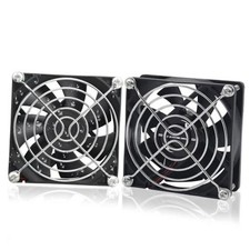80mm IP56 Moisture-Proof Fan 2 Pack 12V DC RV Refrigerator Cooling Fans picture