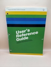 TI-99/4A User's Reference Guide- Used picture