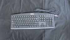 Dell Black PS/2 Keyboard 7N242 SK-8110 for PC/Windows  07N242 Great Condition picture
