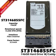 Seagate ST3146855FC Cheetah 15K.5 146Gb 15000RPM Fibre Channel 4Gbps 3.5