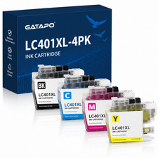 LC401XL-4PK Ink Cartridges for  MFC-J1010DW MFC-J1012DW MFC-J1170DW picture