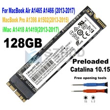 128GB SSD for 2013 2014 2015 MacBook Air A1465 A1466 MacBook Pro A1502 A1398 picture