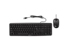 Innovera 69202 USB Port Slimline Corded Keyboard & Mouse, Black picture