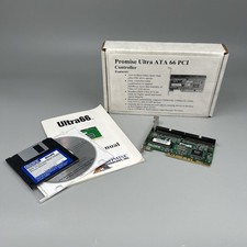 Promise Ultra66 PCI Ultra ATA/66 Controller Card w/ CD Manual Open Box picture
