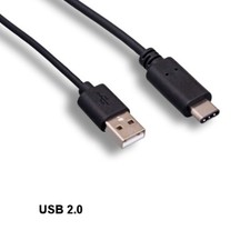 KNTK 6' USB 2.0 Type A to Type C Cable 480 Mbps Sync Charge Phone Laptop Tablet picture