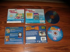2 PC Programs: Math Rabbit & Math Missions The Amazing Arcade Adventure CD-ROM picture