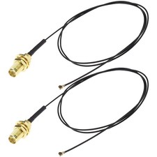 2Pcs IPEX 4 to RPSMA Cable Antenna Replacement Compatible with Intel AX200NGW... picture