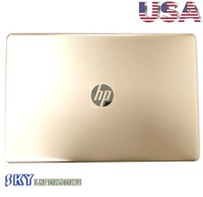New HP 17-BS 17BS series Silk Gold LCD Back Cover 926483-001 933292-001 picture
