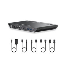 AV Access KVM Switch Docking Station for 2 Monitors 2 Computers, 4K KVM Switc... picture