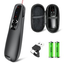 Presentation Clicker with Case, Wireless Presenter Remote & Red Laser picture