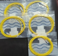 5m LC UPC to LC UPC Duplex Single Mode 9/125 Fiber OpticPatch Cable. Pack Of 5 picture