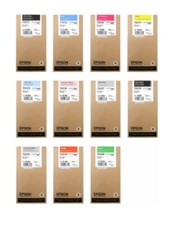 11x Genuine Ink Epson Stylus Pro 4900 200ml Each T6531 -T6539 INK Cartridge LOT picture