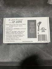 LAN Power LP-2590 Single Port Ultra High PoE Injector picture