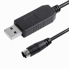 CP2102 USB RS232 To 6 Pin Mini Din Communication Cable 1 Point 8 Meter picture