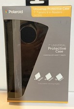 Universal Case for 7 Inch Tablet eReader Book Style Folio Protective Cover Black picture