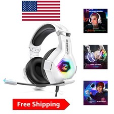 Immersive 7.1 Surround Sound Gaming Headset with RGB LED & Noise-Cancellation picture