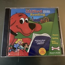 Scholastic Clifford the Big Red Dog Reading CD-ROM Win/Mac Ages 4-6 New  Sealed picture