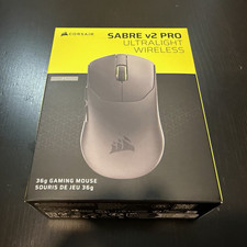 Corsair SABRE v2 PRO Ultralight Wireless/Wired Optical Gaming Mouse 33K Black picture