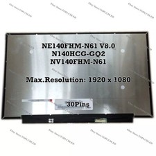 NE140FHM-N61 V8.0 Fit IPS EDP N140HCG-GQ2 NV140FHM-N61 1920X1080 72% Color picture