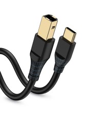 Printer Cable 6ft, Scanner USB C to USB B Cable for Epson, HP, Canon, Midi, picture