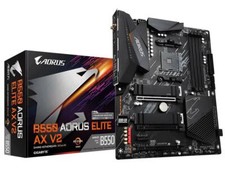 GIGABYTE B550 AORUS ELITE AX V2 AM4 AMD B550 ATX Motherboard w/ Dual M.2 Slots picture