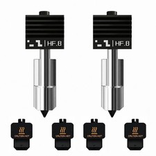 Bamboo Lab 2-Pack Enhanced-Flow Hardened Steel Nozzle Set for Bambu Lab H2S / H2 picture