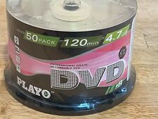 Playo - DVD+R - 50 Pack Spindle - 120 Min 4.7 GB 8x - Blank Disks Factory Sealed picture