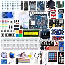 UNO R4 WiFi Super Starter Kit Compatible with Arduino IDE STEM Electronics Ci... picture