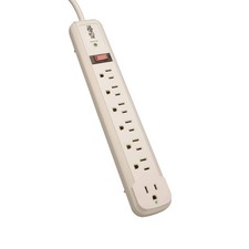 Tripp Lite TLP74R 7 Outlet Surge Protector Power Strip 4ft Cord 6 Right Angle + picture