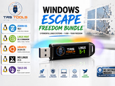5 Linux OS 1 USB Replace Windows – Zorin Mint Ubuntu MX Tails Bootable Drive picture