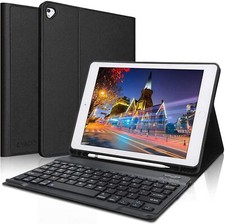 iPad Keyboard Case 9.7 inch, Compatible with iPad 6th Generation,iPad 5th Genera picture