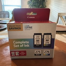Canon PG-275/CL-276 Value Pack Ink Cartridges for PIXMA TS3520, TS3522 New picture
