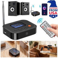 Bluetooth 6.0 NFC Transmitter Receiver Wireless Audio HiFi Music Adapter AUX RCA picture