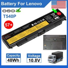 ✅57+ T540P Battery for Lenovo ThinkPad T440P L440 L540 W540 W541 0C52863 0C52864 picture