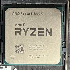 AMD Ryzen 5 5600X 4.60GHz turbo AM4 CPUtested picture