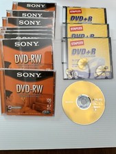 Lot Of 8 Sony DVD-RW + 3 DVD-R 11 Disks Total -  See Photos For Details picture