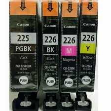 New Genuine Canon PGI-225 CLI-226 4PK Ink Cartridges PIXMA iX6520 PIXMA MG5120 picture
