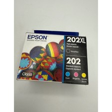 Epson Ink Cartridges Unisex XL/Standard Multi New 202XL 202 Claria 4-Pack picture
