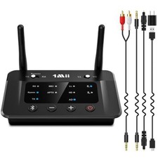 1Mii B03 Bluetooth 5.3 Transmitter Receiver aptX HD aptX LL SBC TV Stereo picture