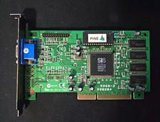 UNTESTED 1998 SiS 6326 PINE AGP 8MB VGA Graphics Card picture